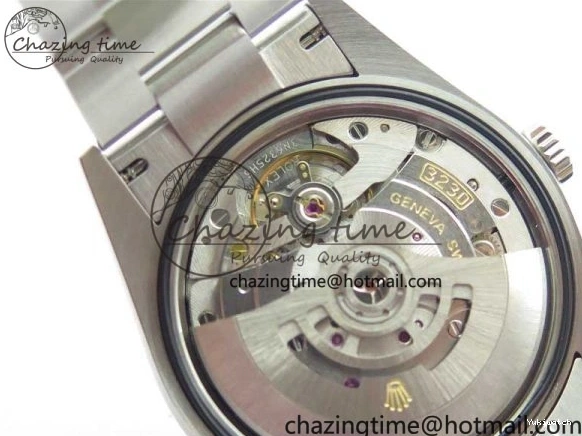 Blue 36mm Perpetual Dial Edition BP Best Bracelet 126000 Dark Oyster on SS 0412